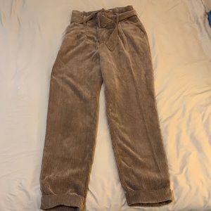 Corduroy Pants with Belt (Wild Fable)